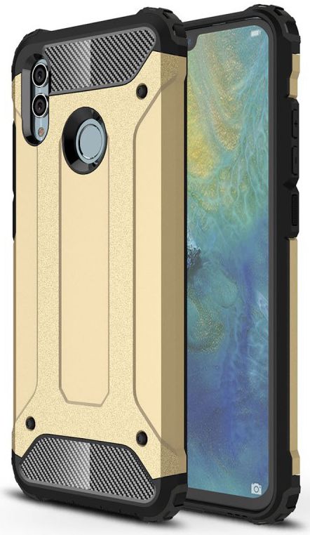 Huawei P Smart (2019) Hybride Hoesje Goud afbeelding 1