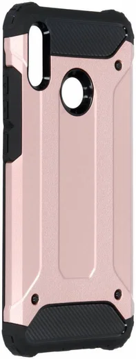Huawei P Smart (2019) Hybride Hoesje Roze Goud afbeelding 2
