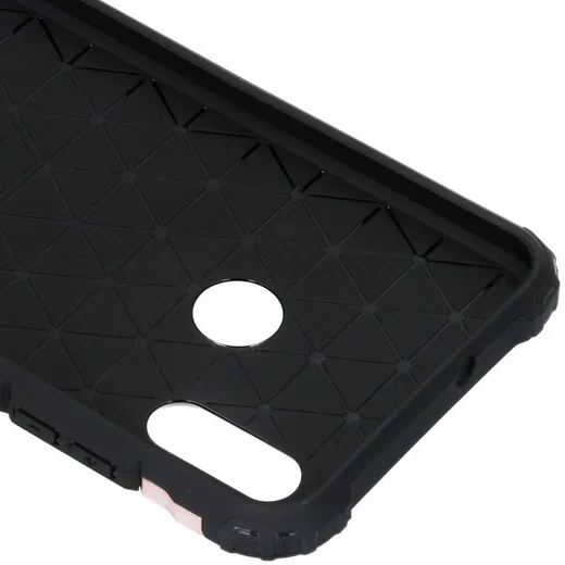 Huawei P Smart (2019) Hybride Hoesje Roze Goud afbeelding 6