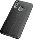 Huawei P Smart (2019) Hoesje met Kunstleer Coating Zwart afbeelding 5