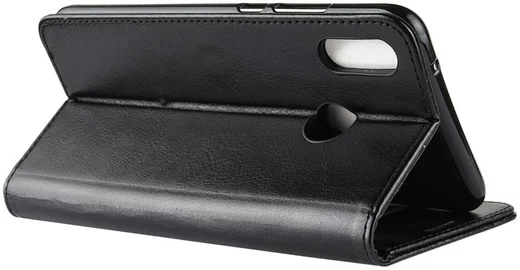 Huawei P Smart (2019) Stijlvol Portemonnee Hoesje Zwart afbeelding 3