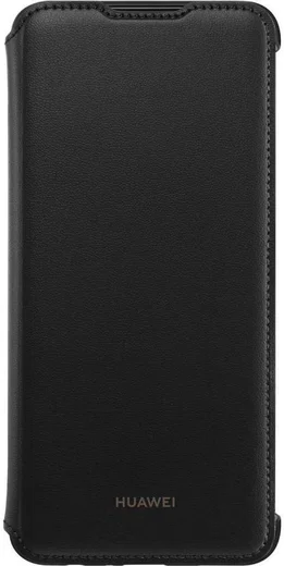 Huawei P Smart (2019) Originele Flip Cover Zwart afbeelding 2