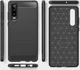 Huawei P30 Geborsteld TPU Hoesje Rood afbeelding 8