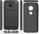 Motorola Moto G7 Geborsteld TPU Hoesje Grijs afbeelding 7