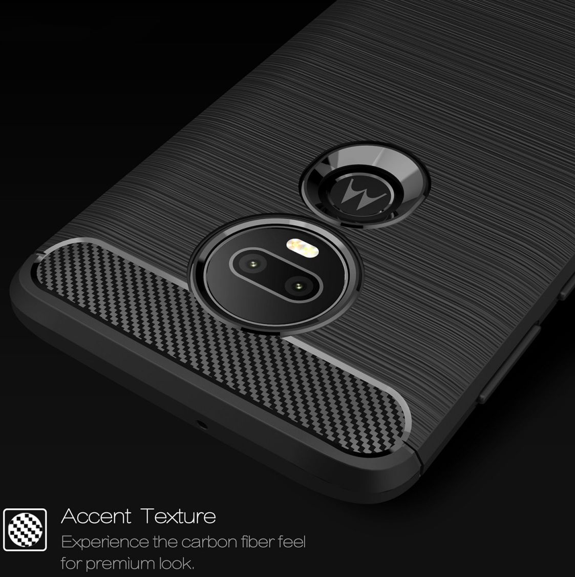 Motorola Moto G7 Geborsteld TPU Hoesje Grijs afbeelding 9