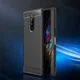 Sony Xperia 1 Geborsteld TPU Hoesje Zwart afbeelding 11