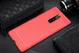 Sony Xperia 1 Geborsteld TPU Hoesje Rood afbeelding 2