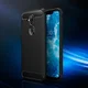 Nokia 8.1 Geborsteld TPU Hoesje Zwart afbeelding 12