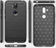 Nokia 8.1 Geborsteld TPU Hoesje Zwart afbeelding 9