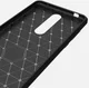 Nokia 3.1 Plus Geborsteld TPU Hoesje Rood afbeelding 7