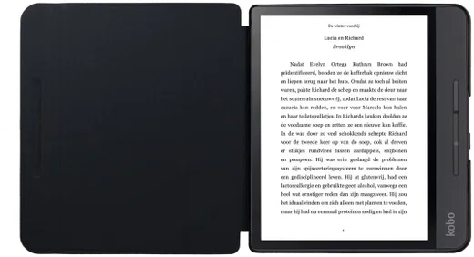 Kobo Forma Hoesje Book Case Zwart afbeelding 2