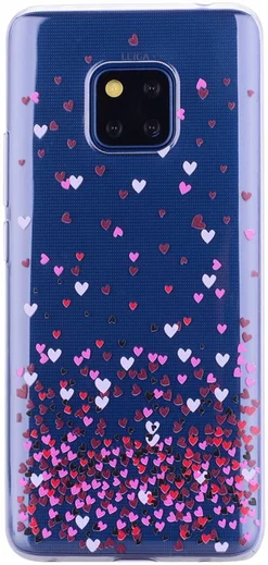 Huawei Mate 20 Pro TPU Hoesje met Print Hartjes afbeelding 1