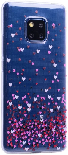 Huawei Mate 20 Pro TPU Hoesje met Print Hartjes afbeelding 6