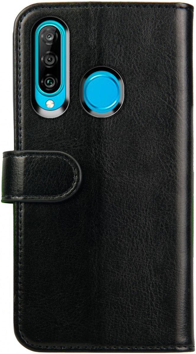 Rosso Element Huawei P30 Lite Hoesje Book Cover Zwart afbeelding 2