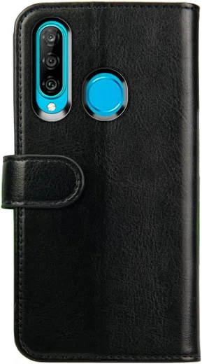 Rosso Element Huawei P30 Lite Hoesje Book Cover Zwart afbeelding 2