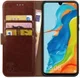 Rosso Element Huawei P30 Lite Hoesje Book Cover Bruin afbeelding 1