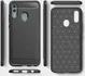 Huawei P Smart (2019) Geborsteld TPU Hoesje Zwart afbeelding 6