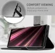 Sony Xperia 10 Plus Luxe Portemonnee Hoesje Zwart afbeelding 3