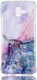 Samsung Galaxy J6 Plus TPU Hoesje met Marmer Opdruk Blauw afbeelding 1