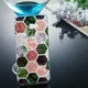Samsung Galaxy J4 Plus TPU Hoesje met Marmer Opdruk Hexagon afbeelding 4