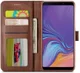 Samsung Galaxy A7 (2018) Stijlvol Portemonnee Bookcase Hoesje Coffee afbeelding 2