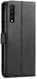 Samsung Galaxy A7 (2018) Stijlvol Portemonnee Bookcase Hoesje Zwart afbeelding 1