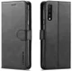Samsung Galaxy A7 (2018) Stijlvol Portemonnee Bookcase Hoesje Zwart afbeelding 2