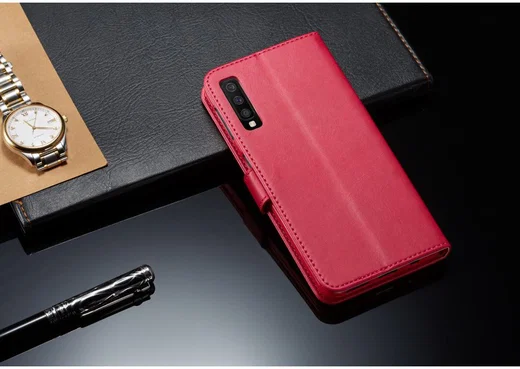Samsung Galaxy A7 (2018) Stijlvol Portemonnee Bookcase Hoesje Roze afbeelding 7