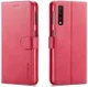 Samsung Galaxy A7 (2018) Stijlvol Portemonnee Bookcase Hoesje Roze afbeelding 4