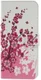 Nokia 5.1 Plus Portemonnee Hoesje met Blossom Print afbeelding 1