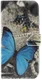 Nokia 5.1 Plus Portemonnee Hoesje met Vlinder Print afbeelding 1