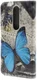 Nokia 5.1 Plus Portemonnee Hoesje met Vlinder Print afbeelding 3