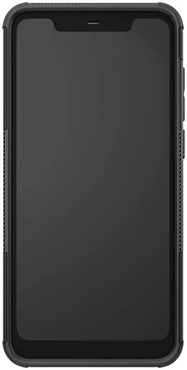 Hybride Nokia 5.1 Plus Hoesje Zwart afbeelding 6