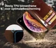 Rosso Element Apple iPhone XS / X Hoesje Book Cover Bruin afbeelding 6