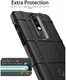 Nokia 3.1 Plus Rugged Armor Hoesje Groen afbeelding 8