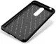 Nokia 3.1 Plus Siliconen Carbon Hoesje Zwart afbeelding 9