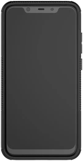 Robuust Hybride Nokia 8.1 Hoesje Zwart afbeelding 2