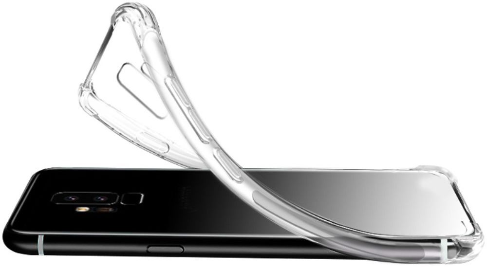 Nokia 8.1 TPU Hoesje met Screen Protector Transparant afbeelding 2