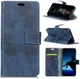 Nokia 8.1 Vintage Portemonnee Hoesje Blauw afbeelding 6