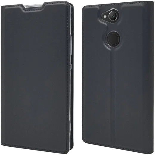 Sony Xperia XA2 Luxe Portemonnee Hoesje Zwart afbeelding 5