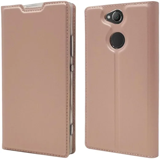 Sony Xperia XA2 Luxe Portemonnee Hoesje Roze Goud afbeelding 5