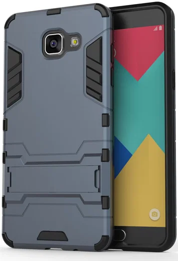 Samsung Galaxy A5 (2016) Hybride Back Cover Blauw afbeelding 1