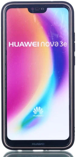 Transparante Huawei P20 Lite TPU Hoesje met Dromemvanger Opdruk afbeelding 2