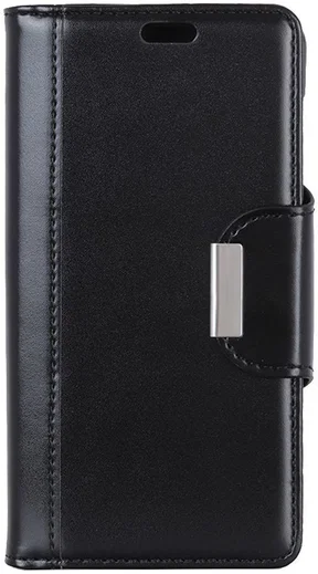 Sony Xperia L3 Portemonnee Hoesje Zwart afbeelding 1