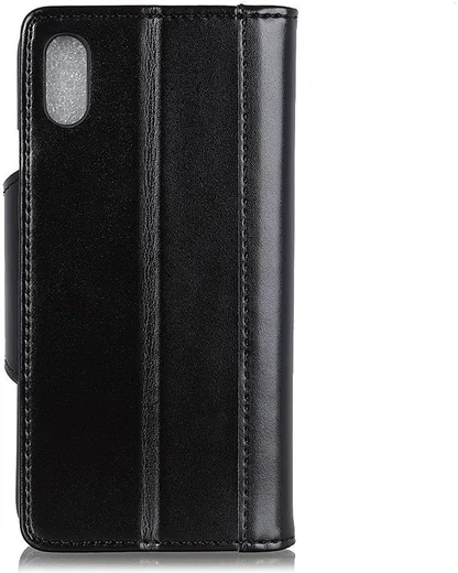 Sony Xperia L3 Portemonnee Hoesje Zwart afbeelding 3