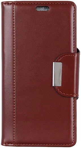 Sony Xperia L3 Portemonnee Hoesje Bruin afbeelding 1