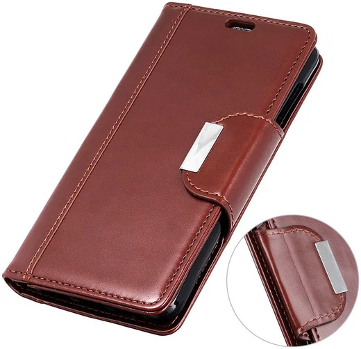 Sony Xperia L3 Portemonnee Hoesje Bruin afbeelding 4
