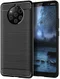 Nokia 9 PureView Geborsteld TPU Hoesje Zwart afbeelding 1
