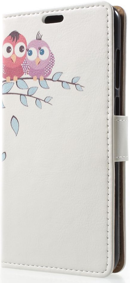 Nokia 5.1 Plus Portemonnee Hoesje met Uil Print afbeelding 5