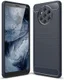 Nokia 9 PureView Geborsteld TPU Hoesje Blauw afbeelding 2